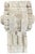 Shabby Chic Antique Hand-Carved Architectural Fragment Corbel Bracket in Original Whitewashed Paint For Sale - Image 3 of 9