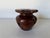 1980's Vintage Organic Modern Handcrafted Burl Wood Sculptural Vase For Sale - Image 9 of 12