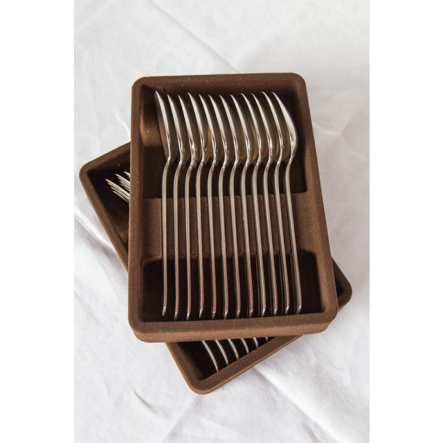 Vintage Cutlery Set for Eleven, 1930s, Set of 23 For Sale - Image 7 of 10