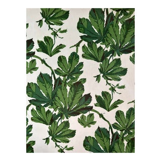 Chestnut Leaves Is a 'Signature Rose Cumming Chintz' 2 1/2 Yards Cotton Fabric For Sale