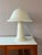 The white mushroom lamp with a zebra pattern from Peill & Putzler combines stylish elegance with Scandinavian-inspired...