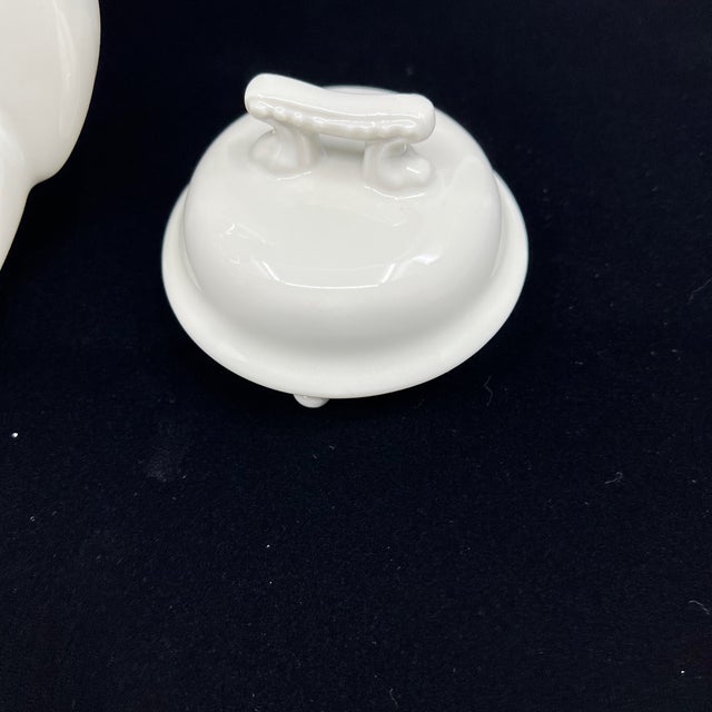 Vintage 1960s Red Cliff Montcliff 8 Cup Ironstone Tea Pot For Sale - Image 11 of 11