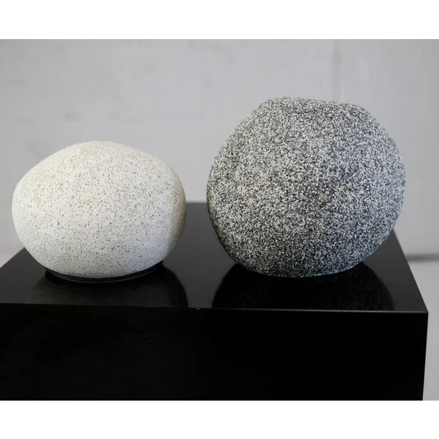 Resin Caillou Table Lamps, France, 1970s, Set of 2 For Sale - Image 10 of 18