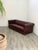 Oxblood Red Leather Chesterfield Sofa For Sale - Image 4 of 11