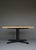 A bespoke dining table by Dutch modernist architect Wim den Boon. The table features a thick solid cherry wood top on a...