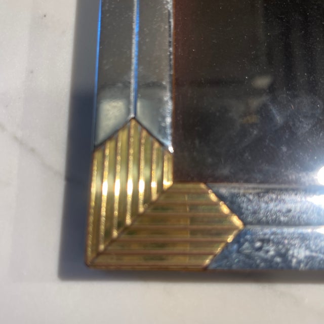A refined and authentic Art Deco picture frame dating to the late 1930s–early 1940s, distinguished by its sophisticated...