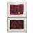 Vintage Lucite Boxed Mola Textile Art - Pair For Sale