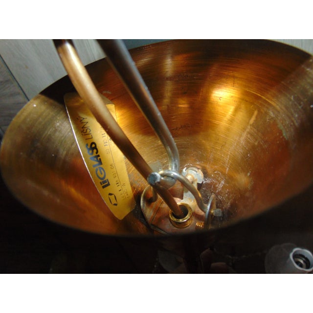 Mid-Century Crystal Chandelier For Sale - Image 6 of 8