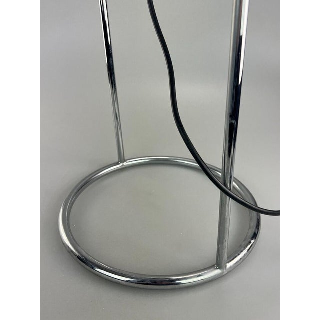 1970s Space Age Ball Table Lamp in Glass & Metal, 1970s For Sale - Image 5 of 18