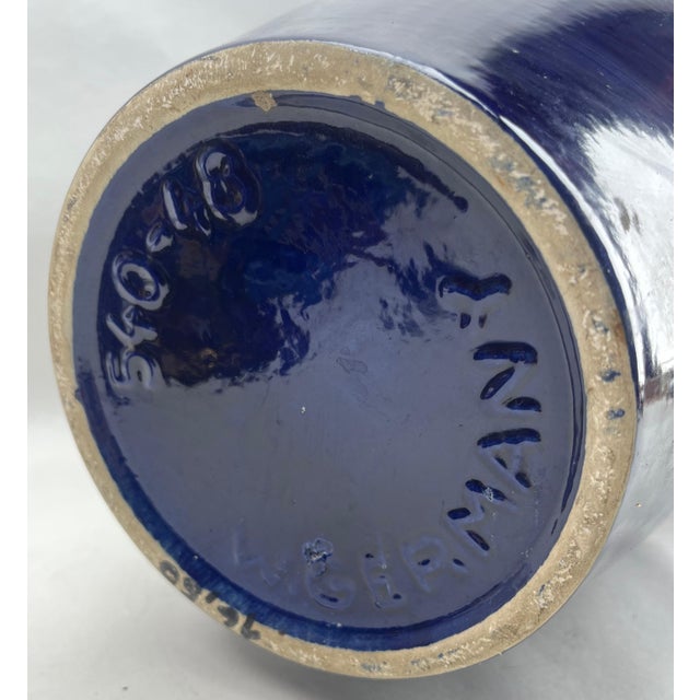 Large Vintage Fat Lava Floor Vase, 1962 For Sale - Image 3 of 8