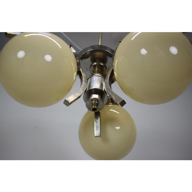 Art Deco Chandelier, 1930s For Sale - Image 6 of 14