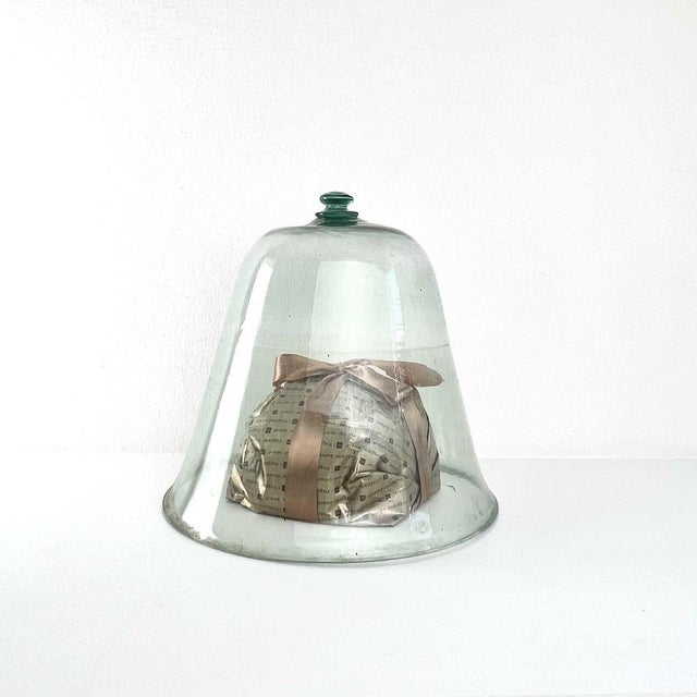 Antique French Glass Cloche For Sale - Image 5 of 5