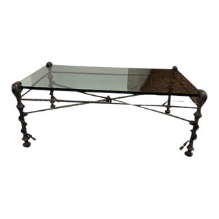 1990s Giacometti Style Cocktail Table For Sale