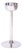 Bauhaus Pedestal in Metal, Czech, 1970s For Sale