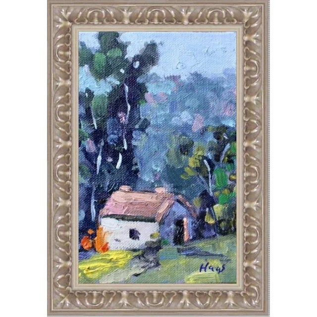 2020s Modern Impressionist Oil Landscape For Sale - Image 5 of 5