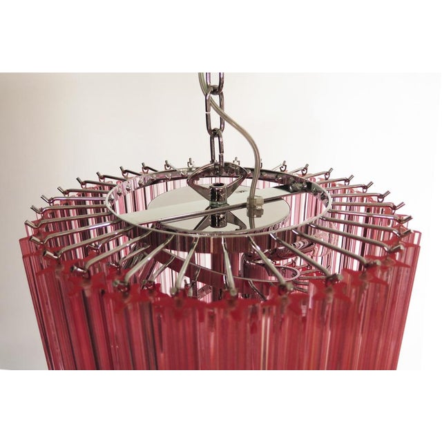 Murano Glass Prism Chandelier, 1990s For Sale - Image 6 of 15