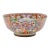 18th Century Chinese Export Porcelain Mandarin Famille Rose Bowl For Sale