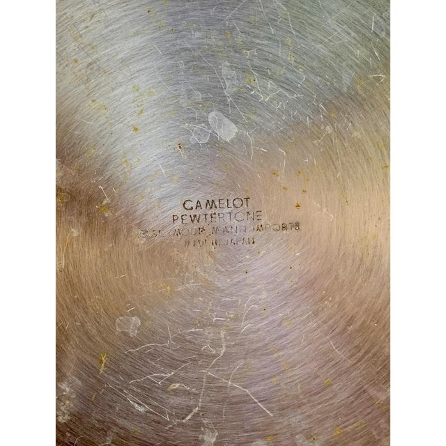 Late 20th Century Pewter Knight’s Helmet Ice Bucket For Sale - Image 12 of 12