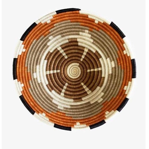2010s African Sweet Grass and Sisal Woven Basket For Sale - Image 5 of 6