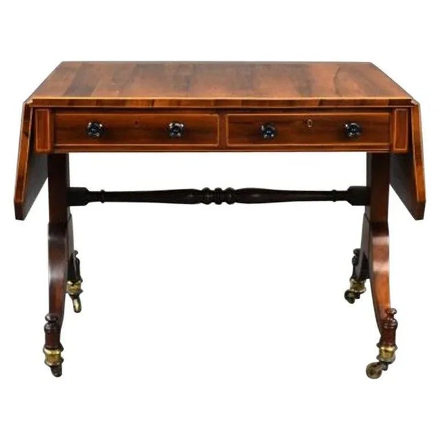 Regency Rosewood Side Table, 1820s For Sale - Image 12 of 12