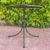 1960s Black Wrought Iron Pedestal Table, 1960s For Sale - Image 5 of 9