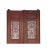 Pair Vintage Chinese Brown Fujian Style Carving Wood Wall Door Panels For Sale - Image 12 of 12