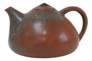 Danish Teapot in Glazed Ceramic by Eva Stæhr-Nielsen for Saxbo, 1950s