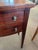 Mid 1800's Mahogany 2 Drawer Stand With Inlay Detail For Sale - Image 10 of 11