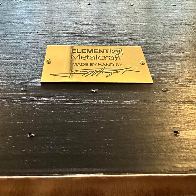 Metal Wall Relief Sculpture With Flowers & Architecture "Copper Botanica" by Jeremy Maronpot For Sale - Image 17 of 17