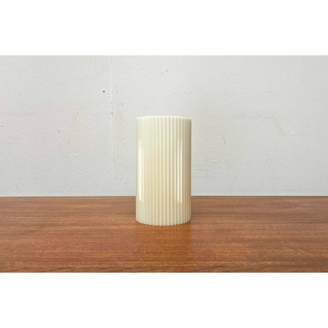 Metal Mid-Century Modern Minimalist Plastic Pendant Lamp from Erco, Germany, 1960s For Sale - Image 7 of 9