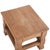 French Brutalist Style Oak Stool, C. 1960 For Sale In Philadelphia - Image 6 of 6