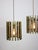 Vintage Italian Brass Cage Pendant Lamp, 1970s For Sale - Image 5 of 16