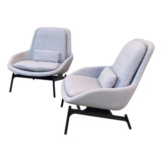 Pair of Field Lounge Chairs by Blu Dot For Sale