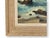 French oil on canvas depicting the rocky shoreline at La Baule with sunlight reflecting across the sea. Painted with...