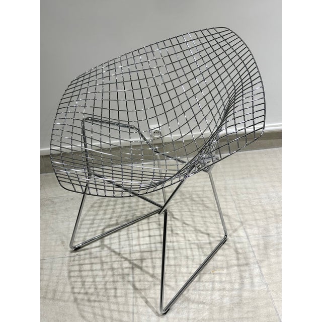 Set of Diamond Armchairs by Harry Bertoia, 2000 For Sale - Image 3 of 13