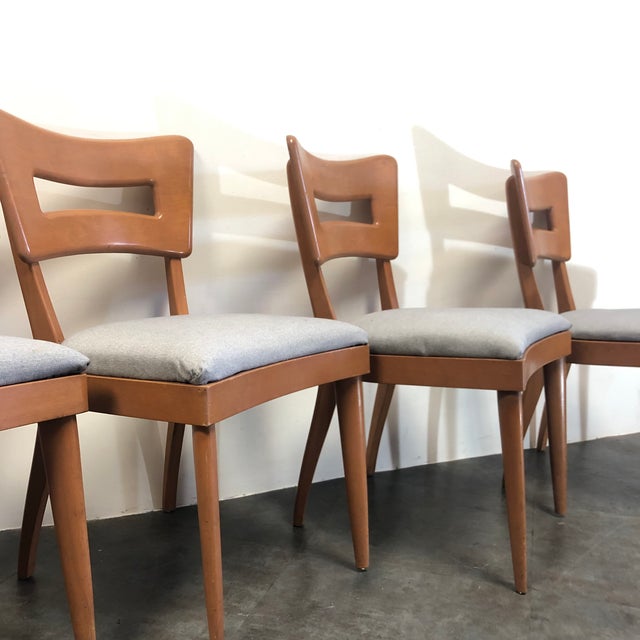 Heywood Wakefield Dogbone Dining Chairs Set Of 4