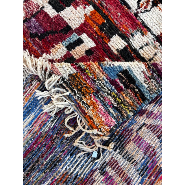 Moroccan Berber Rug, 1990 For Sale - Image 9 of 11