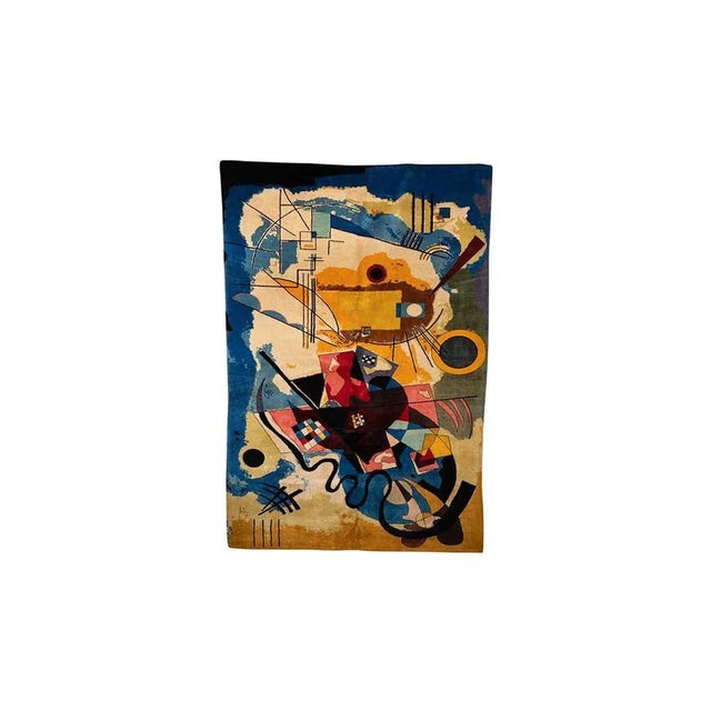 Textile Rug or Tapestry after Wassily Kandinsky For Sale - Image 7 of 7