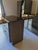1980s 1980s Ello Gunmetal Stainless & Smoked Mirror Three Drawer Night Stand or Cabinet, Attributed For Sale - Image 5 of 7
