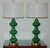 Murano Vintage Murano Stacked Lamps Green For Sale - Image 4 of 10