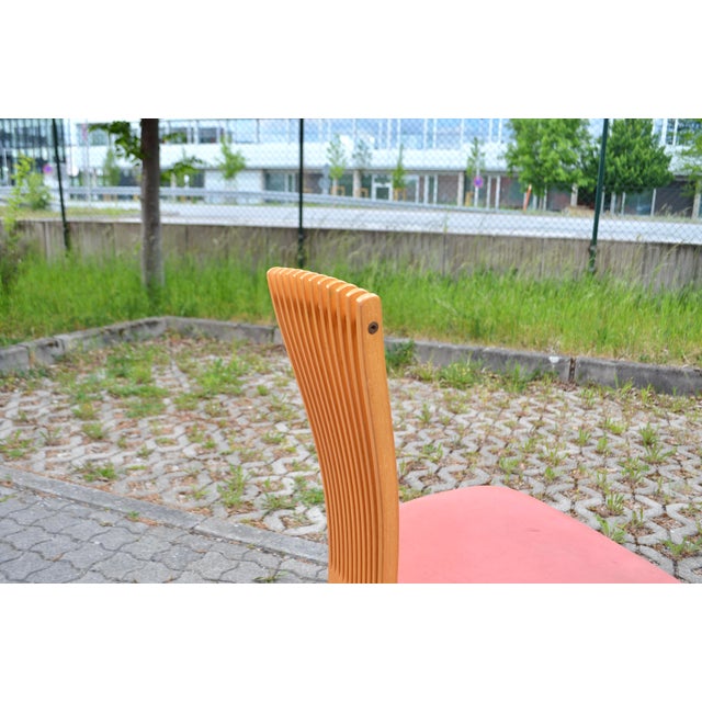 1980s Totem Chair in Leather by Torstein Nilsen for Møremøbler AS Ørsta, 1986 For Sale - Image 5 of 18