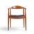 Hans Wegner for Johannes Hansen Mid Century Danish Teak The Chair This chair measures: 24.75 wide x 20.5 deep x 30.25...