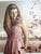 Vortex by Beth Sistrunk | Oil on three translucent acrylic panels of a girl in a pink dress For Sale - Image 4 of 10