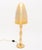 Late 20th Century Mid-Century Modern Style Gold-Tone Table Lamp For Sale - Image 5 of 6