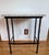 1960s Mediterranean Wrought Iron Marble Side / Occasional Table For Sale - Image 17 of 18