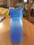 Mid-Century Modern Blenko Water Pitcher Frosted Blue For Sale - Image 3 of 9