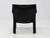 Vintage Italian Model Cab 413 Black Leather Armchairs by Mario Bellini for Cassina, 1977, Set of 4 For Sale - Image 10 of 13