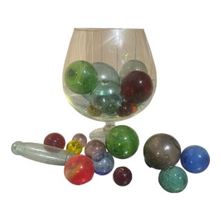 A Collection of Japanese Floats-23 in All For Sale