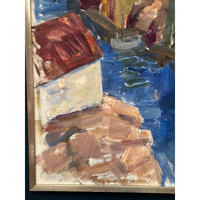 Tryggve Örn, Vivid Landscape, 1975, Oil Painting on Canvas, Framed For Sale - Image 9 of 17