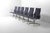 Mid-Century Modern EA109 Office Chairs in Blue Grey Fabric by Charles and Ray Eames for Herman Miller, 1980s, Set of 6 For Sale - Image 3 of 18